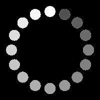 Animation icon of a magnifying glass, indicating a search or loading process