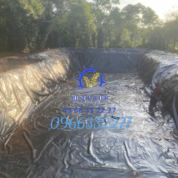 Bạt chống thấm HDPE bảo vệ công trình khỏi tác động của nước