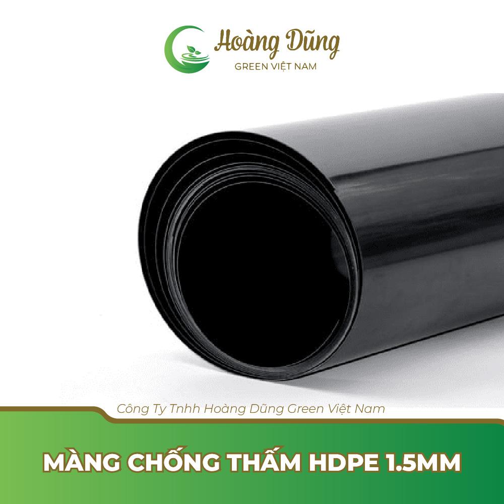 bạt hdpe dày 5mm ứng dụng bảo vệ môi trường và chống thấm công trình