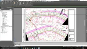 Các công cụ tạo bản vẽ sản xuất trong Civil 3D 2018, hiển thị khả năng tạo nhanh tài liệu thi công và bản vẽ thiết kế hạ tầng.