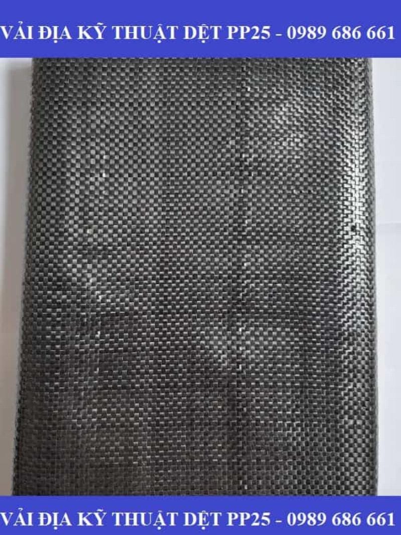 Cấu tạo dệt kim và tính năng của vải địa kỹ thuật dệt PP25
