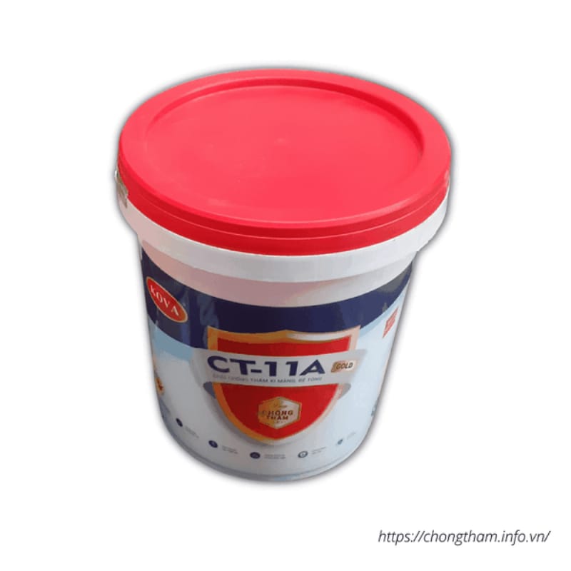 Chống thấm mái nhà với Kova CT11A Gold