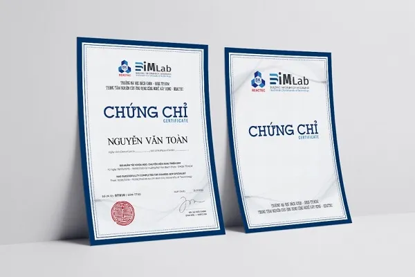 Chứng chỉ tốt nghiệp khóa học Revit do REACTEC cấp