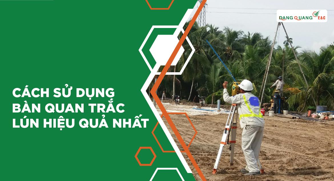 Cọc mốc lún là công cụ quan trọng trong giám sát độ lún nền đất, giúp đo đạc sự dịch chuyển thẳng đứng của bề mặt đất theo thời gian để đánh giá hiệu quả xử lý đất yếu.