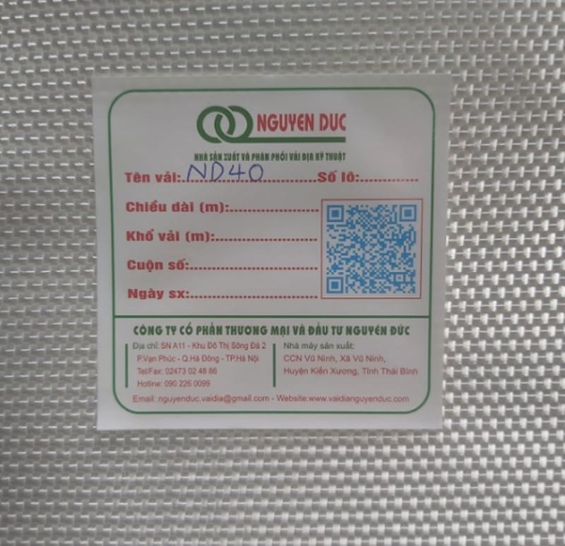 Vải địa kỹ thuật được sử dụng để gia cường mái dốc trong các dự án giao thông