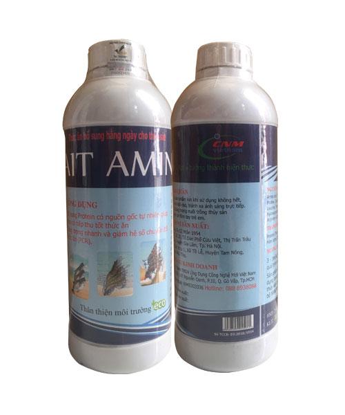 Alt text: Minh họa các enzyme phân hủy chất thải hữu cơ, cải thiện chất lượng nước trong ao nuôi tôm cá