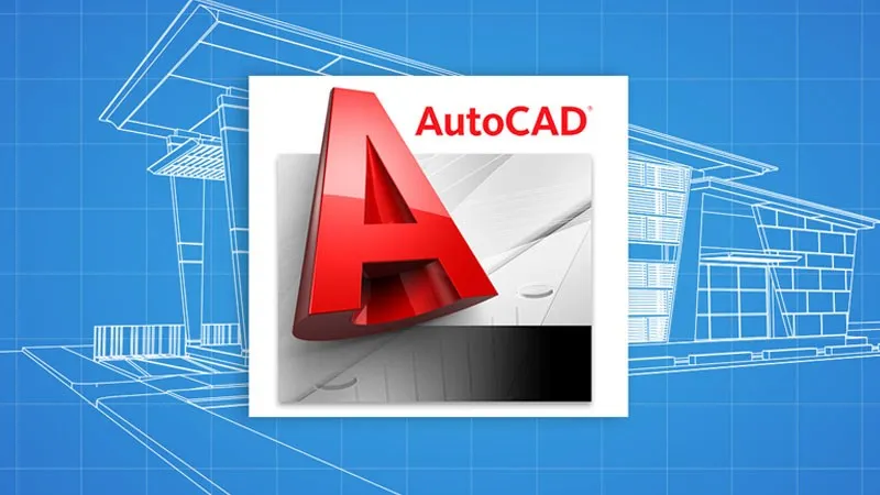 Giao diện làm việc của phần mềm AutoCAD với các công cụ vẽ kỹ thuật 2D, thể hiện khả năng thiết kế chính xác