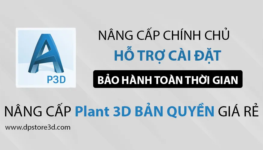 Giao diện người dùng thân thiện của AutoCAD Plant 3D hỗ trợ quy trình thiết kế nhà máy.