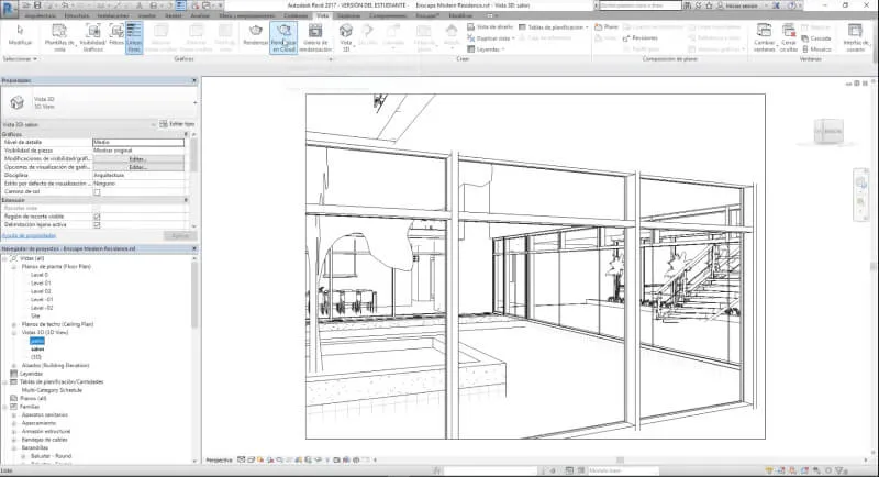 Giao diện phức tạp của Revit có thể là rào cản, ảnh hưởng đến quyết định nên học AutoCAD nào trước tiên