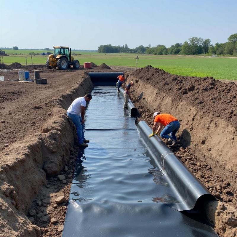 Kỹ thuật hàn màng HDPE chuyên nghiệp đảm bảo độ kín khít tuyệt đối