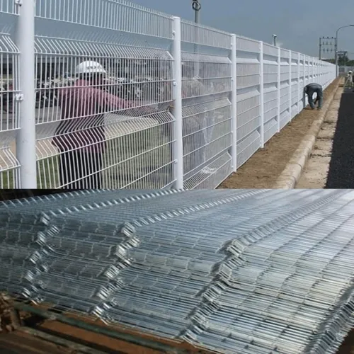 Hàng rào lưới thép mạ kẽm với khung vững chắc, đóng vai trò bảo vệ công trình hiệu quả khỏi các tác động bên ngoài và tăng cường an ninh