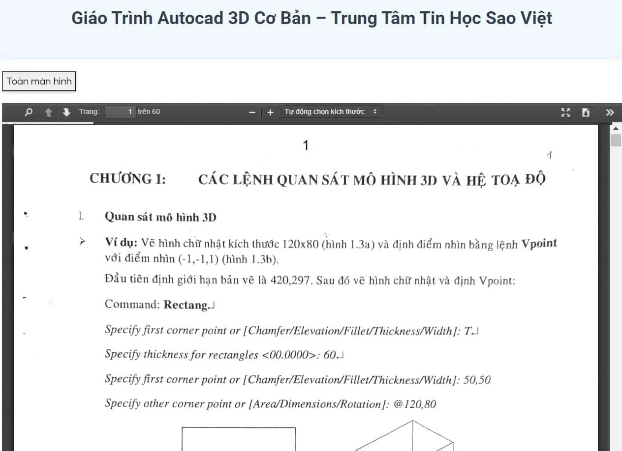 Hình ảnh minh họa sách giáo trình AutoCAD và tài liệu học tập, hỗ trợ quá trình tự học và nâng cao kiến thức.