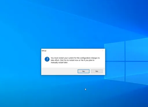 Hoàn tất quá trình cài đặt gốc AutoCAD 2017, chọn No để chuẩn bị kích hoạt vĩnh viễn