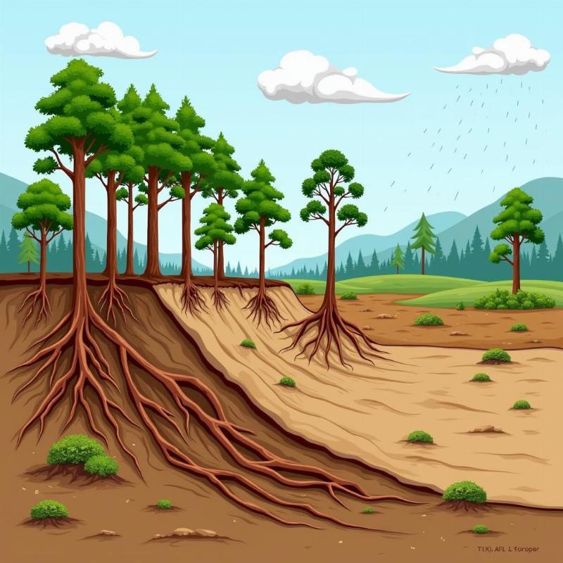 Kè đá chắn đất vững chắc giúp bảo vệ bờ sông khỏi sạt lở và xói mòn, tạo cảnh quan môi trường hài hòa.