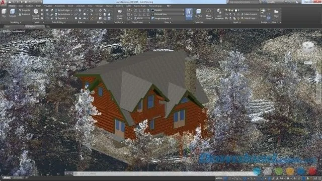 Khả năng thiết kế và mô hình hóa 3D sáng tạo trong AutoCAD, giúp người dùng hiện thực hóa ý tưởng phức tạp.