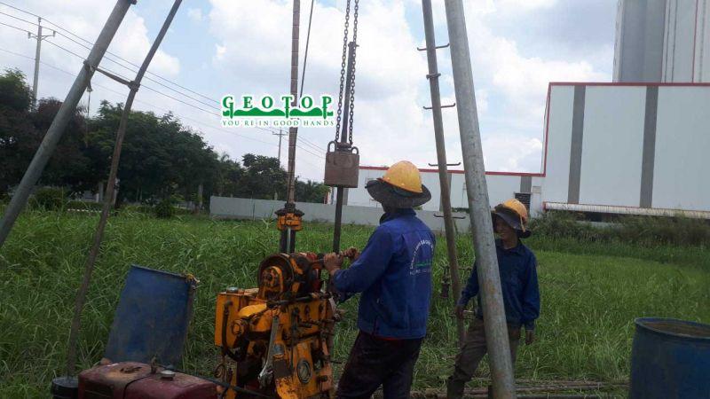 khoan dia chat cong trinh thuc hien gi