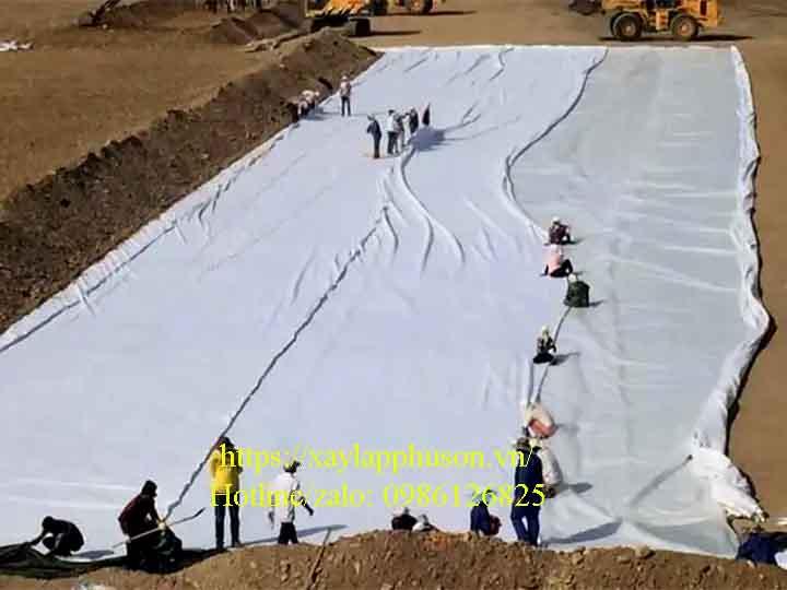 Kiểm tra độ xé rách vải địa kỹ thuật trong công trình giao thông đảm bảo nền móng vững chắc và an toàn