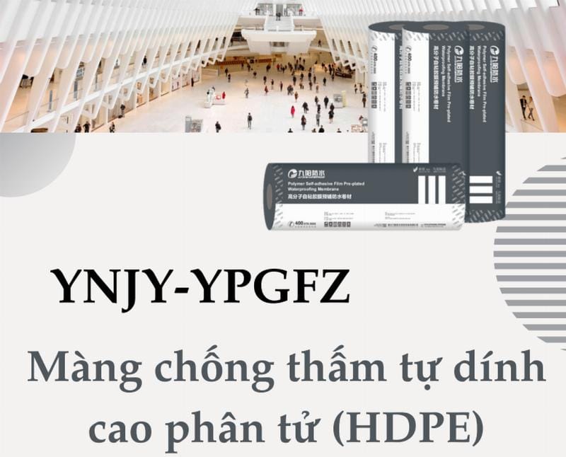 Kiến trúc công trình sử dụng màng HDPE chống thấm