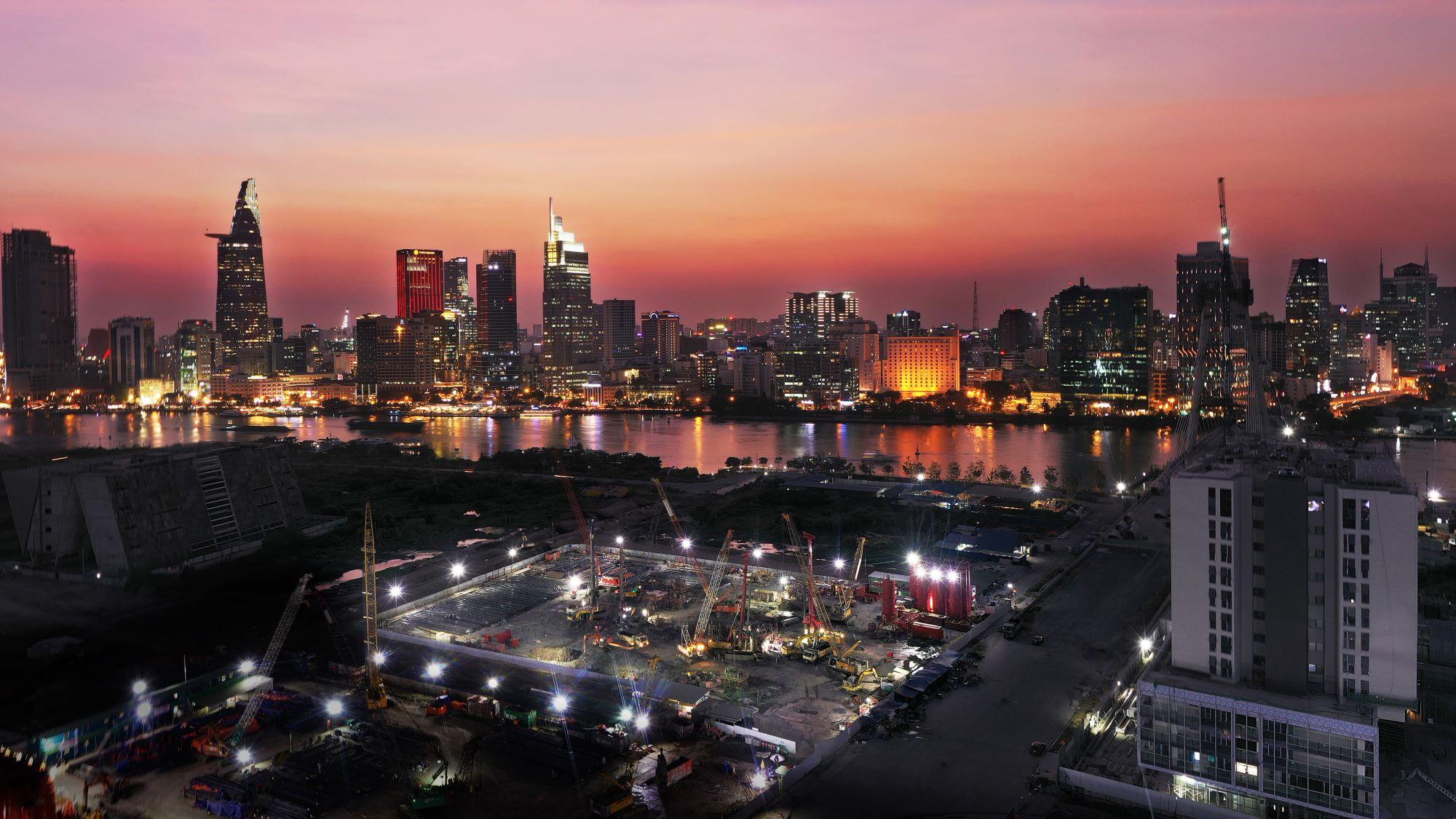 Kỹ thuật địa kỹ thuật xây dựng nền móng vững chắc cho công trình cao tầng