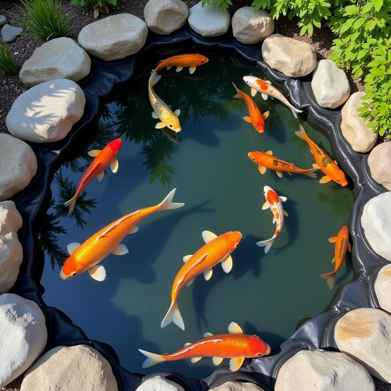 Kỹ thuật trải màng HDPE cẩn thận, tránh nhăn nhúm và đảm bảo sự chồng mí cho việc hàn nối