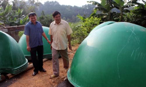 Lợi ích của việc làm hầm biogas bằng nhựa composite cho nông trại, vật liệu nhẹ, dễ lắp đặt, thân thiện môi trường