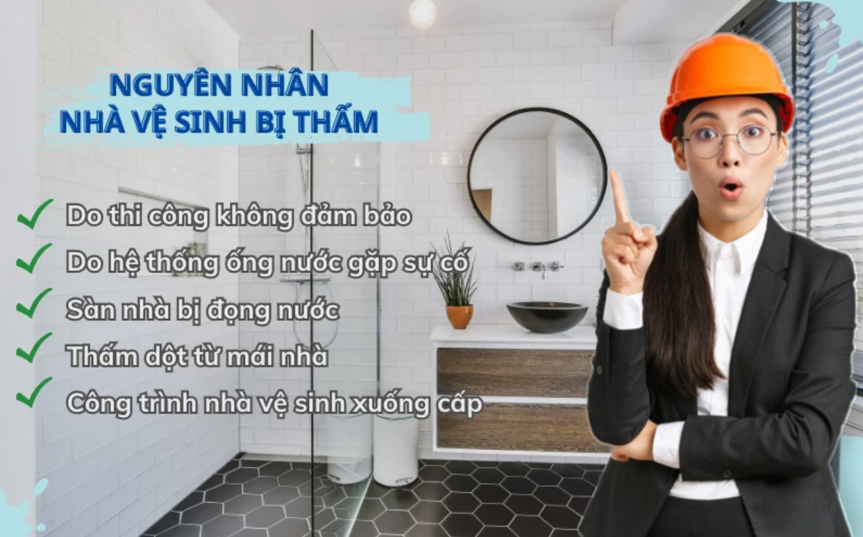 Kỹ thuật viên đang kiểm tra độ bám dính của lớp chống thấm Kova trên bề mặt sàn bê tông đã chuẩn bị kỹ lưỡng, đảm bảo không còn bụi bẩn.