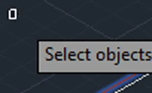Lỗi hộp chọn hình chữ nhật quen thuộc xuất hiện trong AutoCAD 2019 sau khi cài đặt.