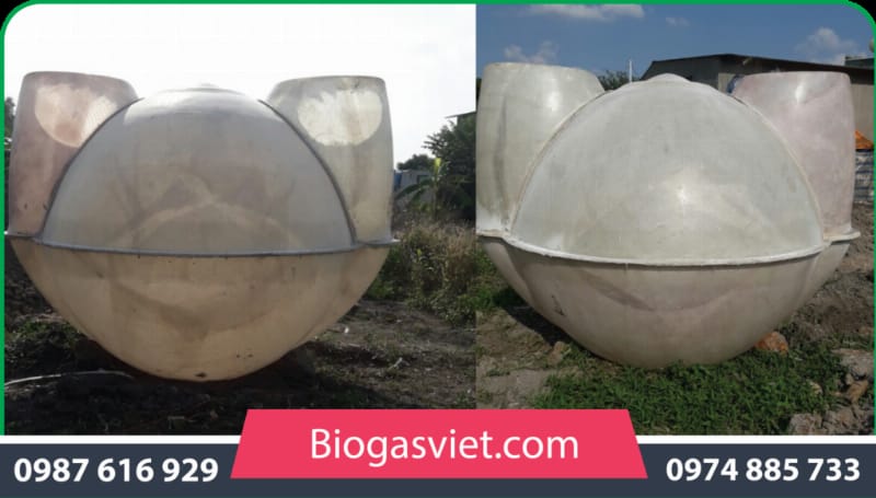 Tăng hiệu quả kinh tế với hầm biogas composite
