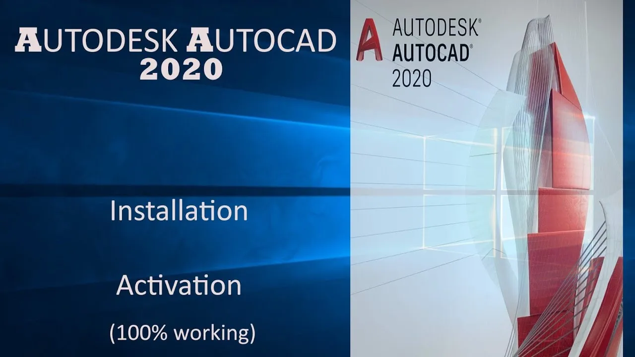Màn hình lựa chọn phiên bản sản phẩm Autodesk 2020 khi cài đặt