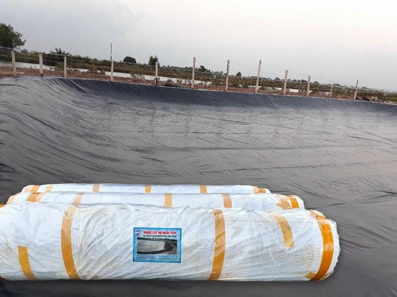 Màng chống thấm HDPE ứng dụng trong công trình hồ chứa nước