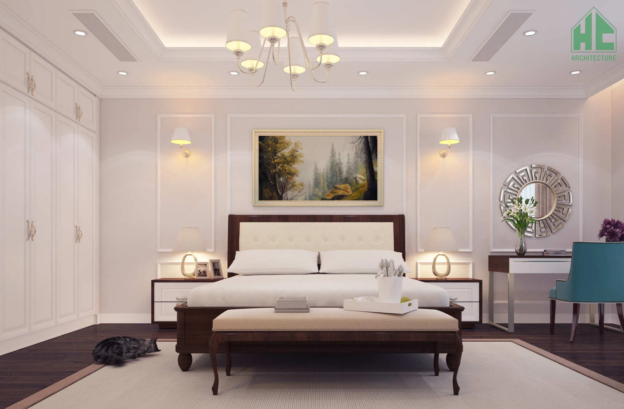 Mẫu bản vẽ phối cảnh nhà 3D, dịch vụ vẽ AutoCAD thuê chất lượng cho sinh viên