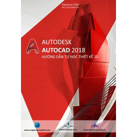 Minh họa bản vẽ kỹ thuật 2D hoàn chỉnh được tạo bằng phần mềm AutoCAD 2018