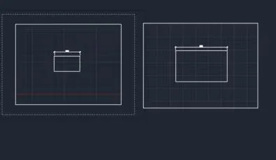 Minh họa kích thước đường Dimlayout nhất quán dù tỷ lệ zoom khác nhau, tăng hiệu quả vẽ CAD