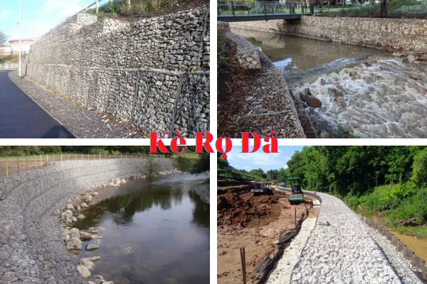 Ứng dụng rọ đá trong xây dựng mố cầu hiện đại và thân thiện môi trường