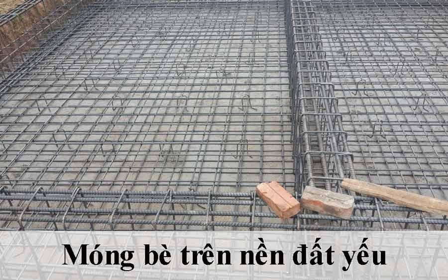 Nền móng các cột nhà cao tầng trên nền đất yếu