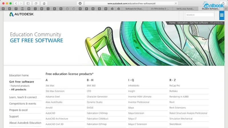 Người dùng lựa chọn phiên bản AutoCAD phù hợp với cấu hình máy tính và nhu cầu sử dụng