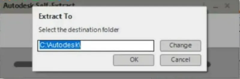 Nhấn OK để xác nhận khởi động trình cài đặt AutoCAD 2015