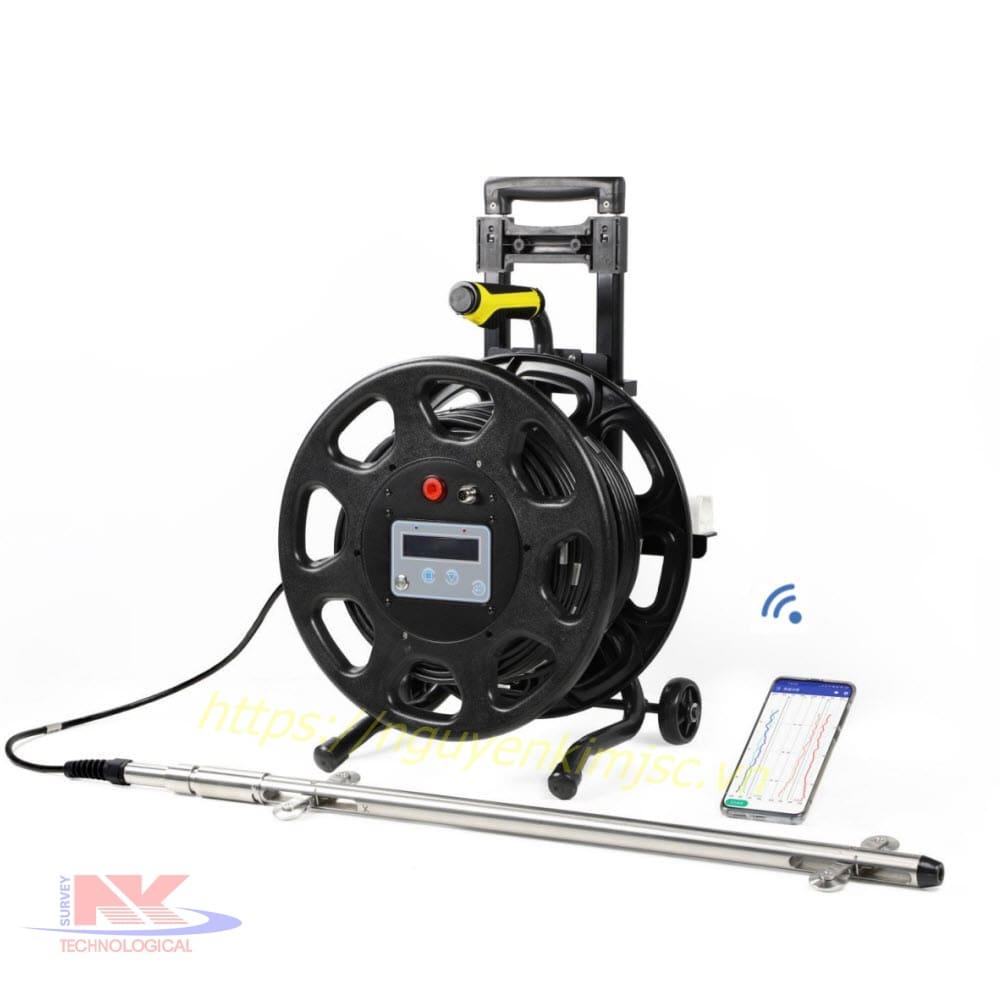 Minh họa chi tiết về cấu tạo và cách lắp đặt ống địa kỹ thuật inclinometer để đo chuyển vị ngang của đất nền hoặc kết cấu công trình