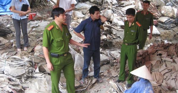 hình ảnh minh họa quy trình quản lý chất thải nguy hại tại công trường địa kỹ thuật