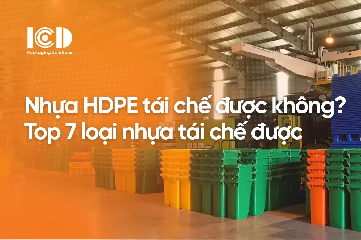 Tái chế màng HDPE đã qua sử dụng thành các sản phẩm mới không chỉ giúp giảm lượng rác thải mà còn tạo ra giá trị kinh tế, góp phần bảo vệ môi trường hiệu quả.