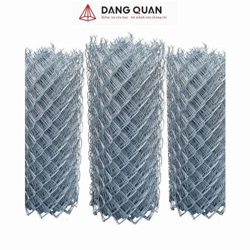Thép lưới hàng rào B40 mạ kẽm với mắt lưới vuông, thích hợp cho nhiều công trình