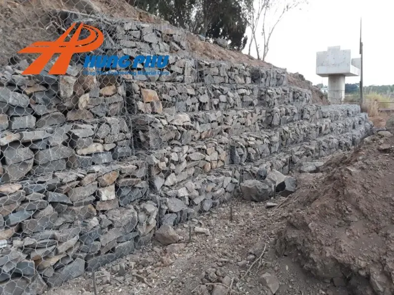 Mô phỏng cấu tạo và nguyên lý làm việc của tường chắn trọng lực