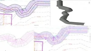 Tính năng Clear Corridor Bowties trong Civil 3D 2018 giúp loại bỏ các lỗi giao cắt hành lang, tối ưu hóa thiết kế đường giao thông.