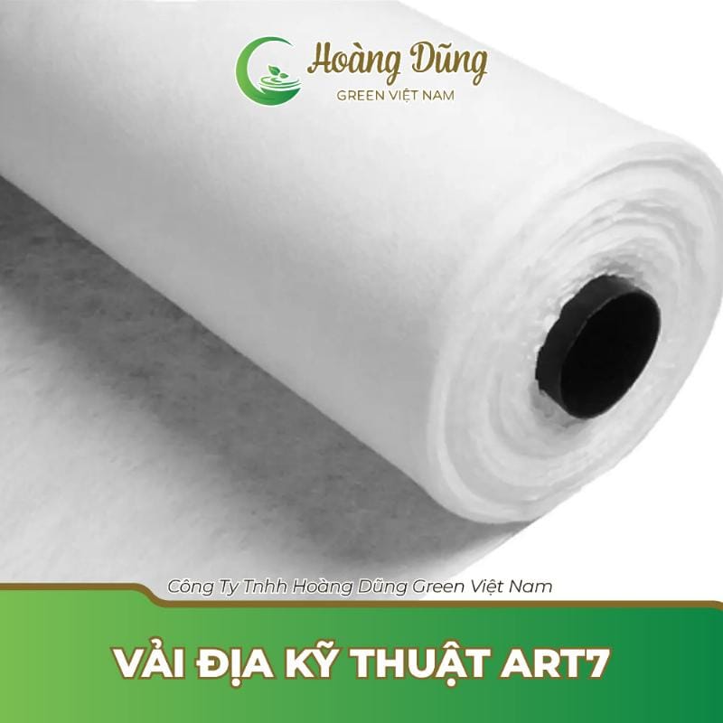 ứng dụng vải địa kỹ thuật ART7 trong xây dựng nền đường giao thông