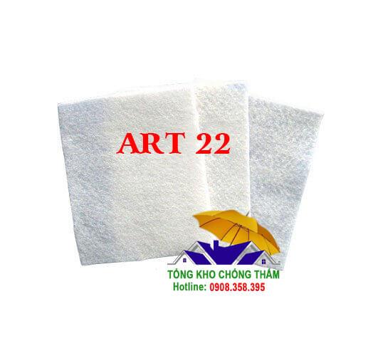 Vải địa kỹ thuật ART 22 được sử dụng để phân cách các lớp vật liệu trong công trình làm đường