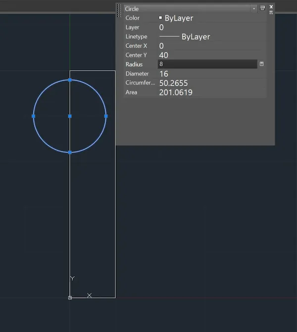 Vẽ các hình dạng cơ bản và chỉnh sửa đối tượng trong AutoCAD 2020
