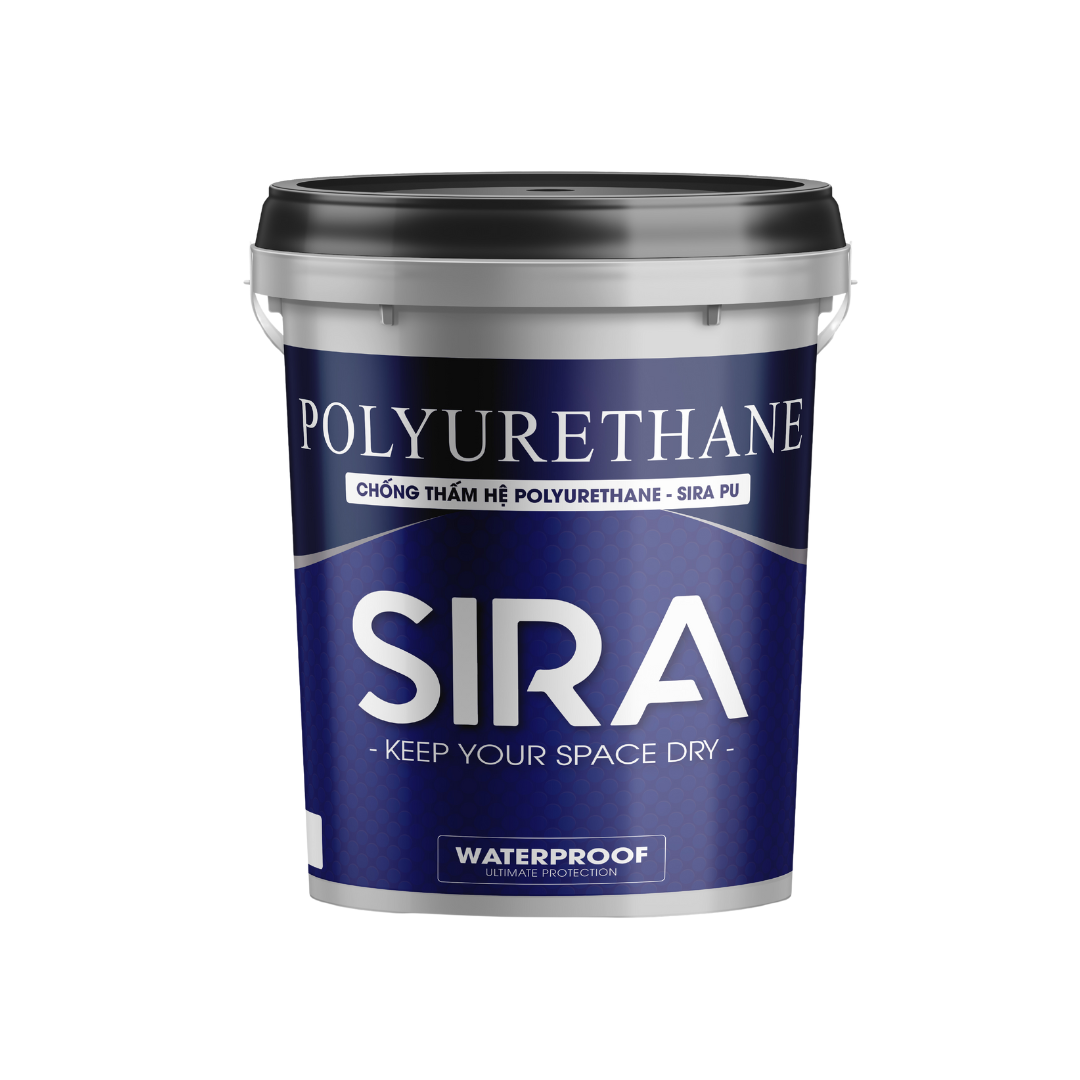 Vị trí thi công sơn chống thấm tường ngoài trời, đảm bảo bao phủ toàn bộ bề mặt