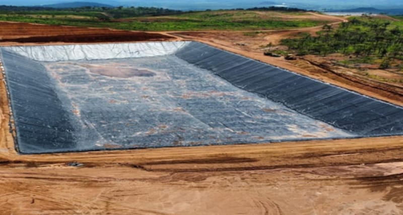 Quy trình bo tròn mép rãnh neo cho màng chống thấm HDPE