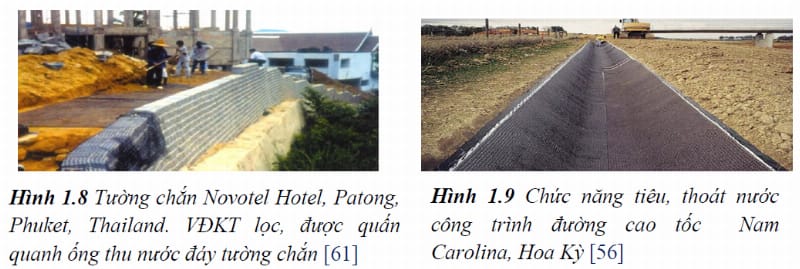 Vải địa kỹ thuật không dệt trong hệ thống thoát nước ngầm