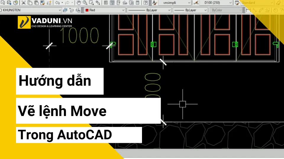 Các lệnh hiệu chỉnh cơ bản trong AutoCAD